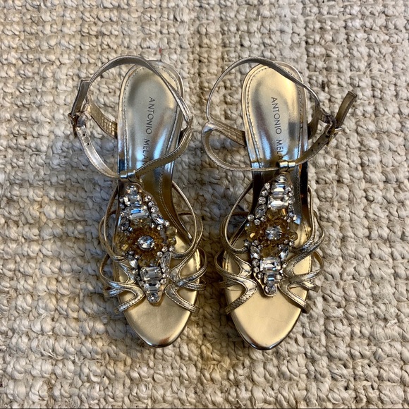 Antonio Melani Jeweled Heels - Picture 2 of 6